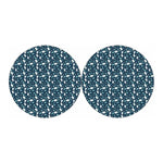 Lacrosse Equipment Pattern Print Car Coasters