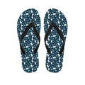 Lacrosse Equipment Pattern Print Flip Flops