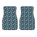 Lacrosse Equipment Pattern Print Front Car Floor Mats