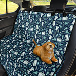 Lacrosse Equipment Pattern Print Pet Car Back Seat Cover