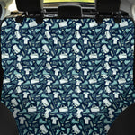 Lacrosse Equipment Pattern Print Pet Car Back Seat Cover