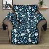 Lacrosse Equipment Pattern Print Recliner Protector