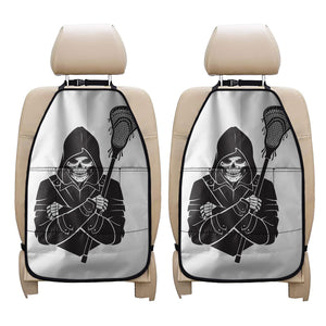 Lacrosse Skull Print Car Seat Organizers