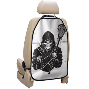 Lacrosse Skull Print Car Seat Organizers