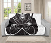 Lacrosse Skull Print Futon Protector