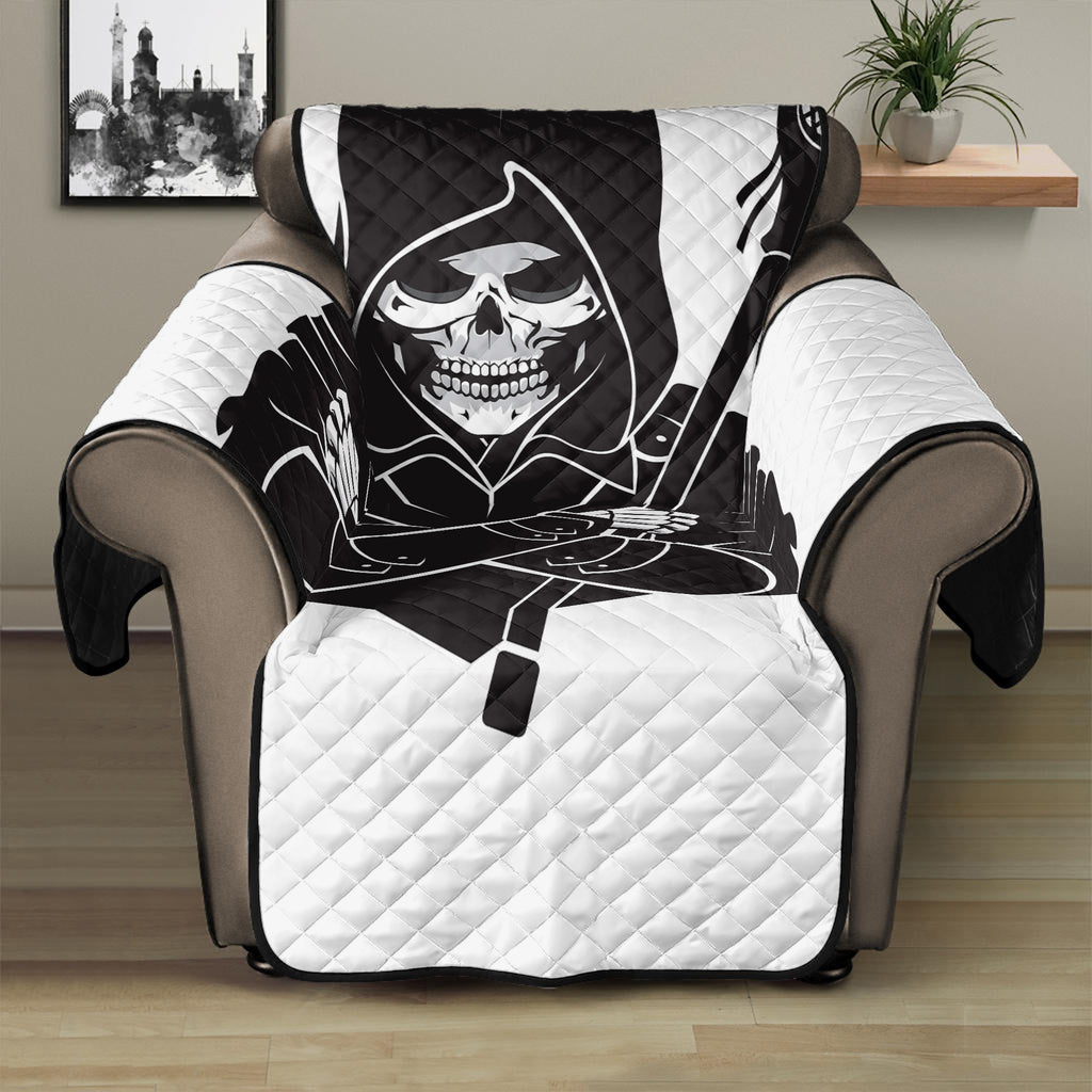 Lacrosse Skull Print Recliner Protector