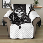 Lacrosse Skull Print Recliner Protector