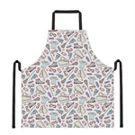 Lacrosse Sport Pattern Print Apron