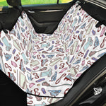 Lacrosse Sport Pattern Print Pet Car Back Seat Cover