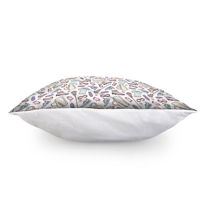 Lacrosse Sport Pattern Print Pillow Cover
