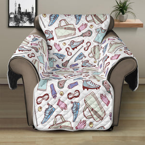 Lacrosse Sport Pattern Print Recliner Protector