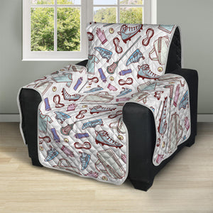 Lacrosse Sport Pattern Print Recliner Protector