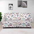 Lacrosse Sport Pattern Print Sofa Cover