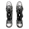 Lacrosse Sticks And Ornate Wing Print Muay Thai Shin Guard