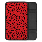Ladybug Spots Pattern Print Car Center Console Cover