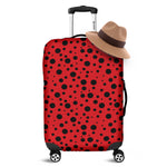 Ladybug Spots Pattern Print Luggage Cover