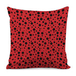 Ladybug Spots Pattern Print Pillow Cover