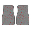 Ladybug Striped Pattern Print Front Car Floor Mats