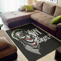 Laughing Joker Why So Serious Print Floor Mat