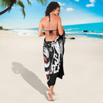 Laughing Joker Why So Serious Print Beach Sarong Wrap