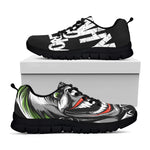 Laughing Joker Why So Serious Print Black Sneakers