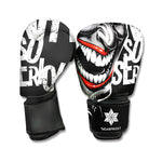 Laughing Joker Why So Serious Print Boxing Gloves