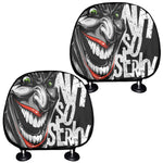 Laughing Joker Why So Serious Print Car Headrest Covers