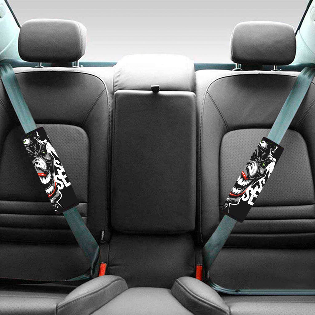 Laughing Joker Why So Serious Print Car Seat Belt Covers