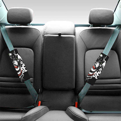 Laughing Joker Why So Serious Print Car Seat Belt Covers
