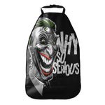 Laughing Joker Why So Serious Print Car Seat Organizers