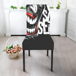 Laughing Joker Why So Serious Print Dining Chair Slipcover