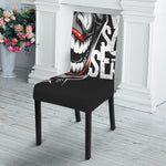 Laughing Joker Why So Serious Print Dining Chair Slipcover