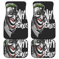 Laughing Joker Why So Serious Print Front and Back Car Floor Mats