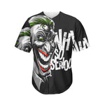 Laughing Joker Why So Serious Print Men's Baseball Jersey