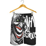 Laughing Joker Why So Serious Print Men's Shorts