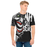 Laughing Joker Why So Serious Print Men's T-Shirt