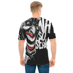 Laughing Joker Why So Serious Print Men's T-Shirt