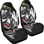 Laughing Joker Why So Serious Print Universal Fit Car Seat Covers