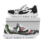 Laughing Joker Why So Serious Print White Sneakers