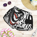 Laughing Joker Why So Serious Print Women's Shorts