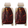 Lava Burning Print Car Seat Organizers