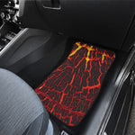 Lava Burning Print Front Car Floor Mats