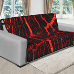 Lava Burning Print Futon Protector