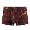 Lava Burning Print Men's Boxer Briefs