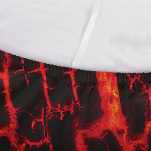 Lava Burning Print Sofa Cover