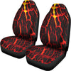 Lava Burning Print Universal Fit Car Seat Covers