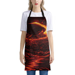 Lava Flow Print Apron
