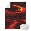 Lava Flow Print Blanket