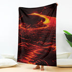 Lava Flow Print Blanket