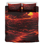 Lava Flow Print Duvet Cover Bedding Set